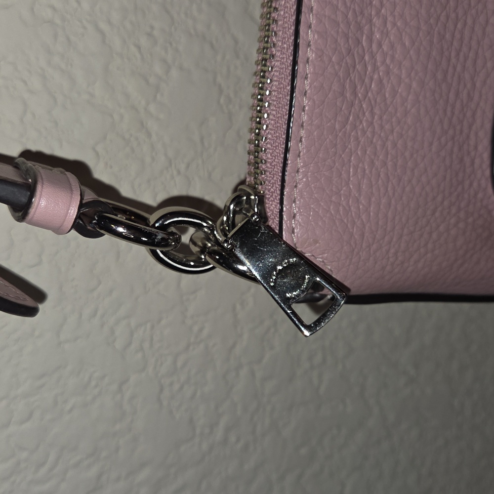 Coach Blush Pink Leather Crossbody Bag - Picture 3 of 11